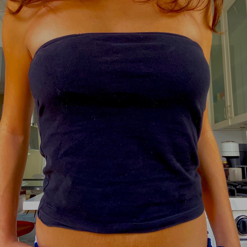 Black Bandeau Size M - very cute and comfy